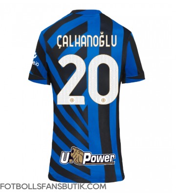 Inter Milan Hakan Calhanoglu #20 Replika Hemmatröja Damer 2024-25 Kortärmad